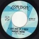 7inch Vinyl Single - Margaret Whiting - It Keeps Right On A-Hurtin'/I Hate To See Me Go