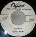 7inch Vinyl Single - Margaret Whiting With Frank De Vol and His Orchestra - Old Enough