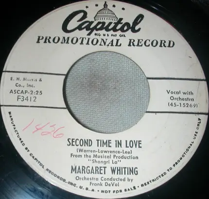 Margaret Whiting With Frank De Vol and His Orchestra - Old Enough
