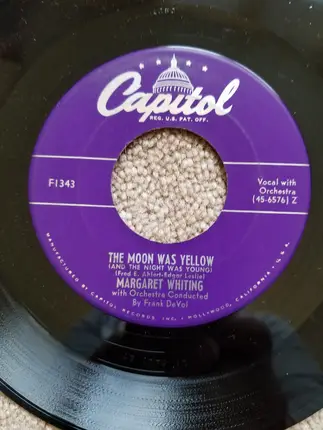 Margaret Whiting - Over And Over And Over / The Moon Was Yellow
