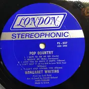 LP - Margaret Whiting - Pop Country
