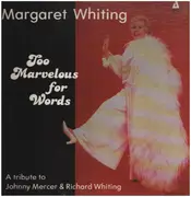 LP - Margaret Whiting - Too Marvelous For Words