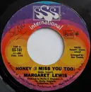 7inch Vinyl Single - Margaret Lewis - Honey (I Miss You Too) - Terre Haute