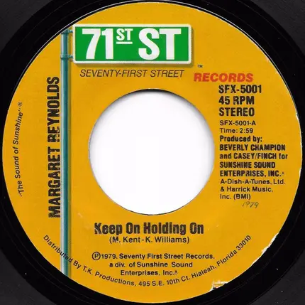 Margaret Reynolds - Keep On Holding On