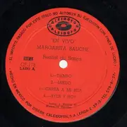 LP - Margarita Bauche - En Vivo - Recital De Satira - Original Mexican