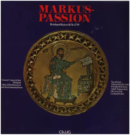 Margarita Kyriaki / Elisabeth Kinsky - Markus Passion