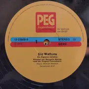 LP - Die Waltons - Die Zigeuner Kommen / Wer Schoss Auf Charlie Potter?