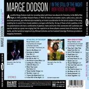 CD - Marge Dodson - In The Still Of The Night / New Voice In Town
