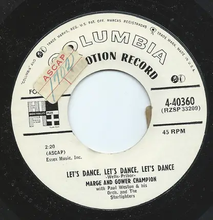 Marge & Gower Champion - The Champion Strut