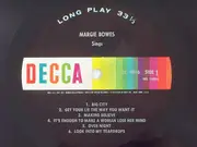 LP - Margie Bowes - Margie Bowes Sings