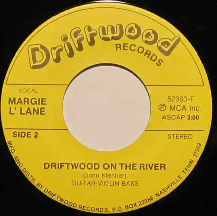 Margie Lane - A Boy From Texas A Girl From Tennessee