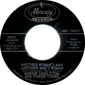 Margie Singleton - Honky Tonk Happy / Another woman's man- Another man's woman
