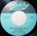 7inch Vinyl Single - Margie Singleton - Wandering Mind / Your Conscience Sends Me Flowers