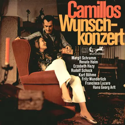 Margit Schramm , Renate Holm , Házy Erzsébet , Rudolf Schock , Kurt Böhme , Fritz Wunderlich , Fran - Camillos Wunschkonzert