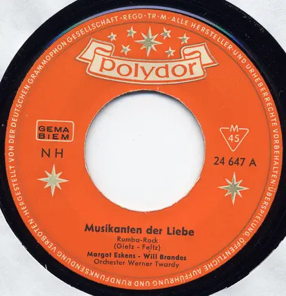 Margot Eskens - Will Brandes - Musikanten Der Liebe
