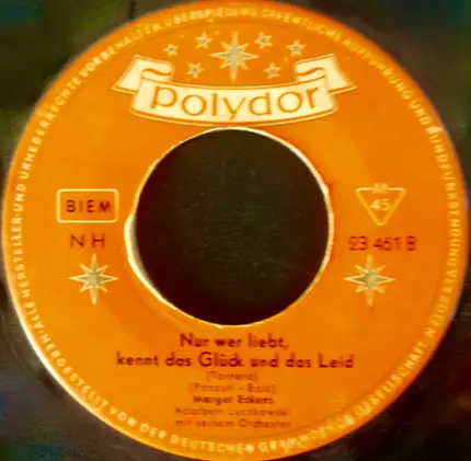 Margot Eskens - Bombalu / Nur Wer Liebt, Kennt Das Glück Und Das Leid