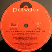 LP - Margot Eskens - Serenade Der Liebe