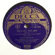 Margot Hielscher , Orchester Béla Sanders - Vis-A-Vis Cher Ami / Greif' Nicht Nach Den Sternen
