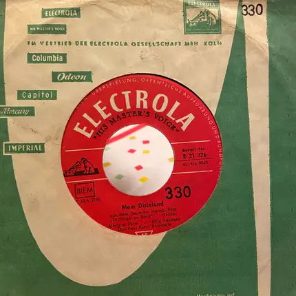 Margret Fürer - Billy Sanders - Mein Dixieland