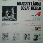 LP - Margrit Läubli - César Keiser - Opus 4