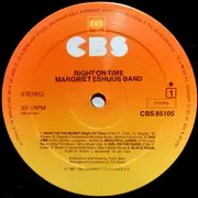 LP - Margriet Eshuijs Band - Right On Time