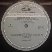 LP - Marguerite Long , Charles Munch - Beethoven Piano Concerto N°5