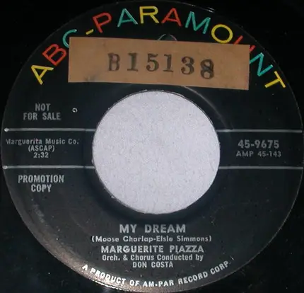 Marguerite Piazza - The Devil, The Angel And You / My Dream