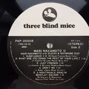 LP - Mari Nakamoto With Isao Suzuki & Kazumi Watanabe - Mari Nakamoto III - +Obi, Insert