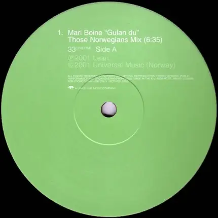 Mari Boine - Gulan Du