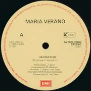 12inch Vinyl Single - Maria Verano - Having Fun