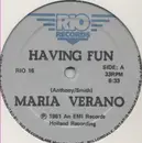 12inch Vinyl Single - Maria Verano - Having Fun