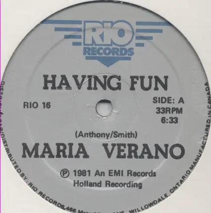 Maria Verano - Having Fun