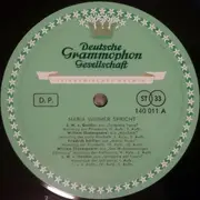 LP - Maria Wimmer - Maria Wimmer Spricht