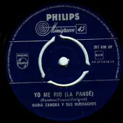 Maria Zamora Y Sus Muchachos - Yo Me Rio (La Pansé) / Pepita De Mallorca