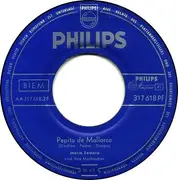 7inch Vinyl Single - Maria Zamora Y Sus Muchachos - Wenn Der Pierre Tanzt Mit Madeleine - Misprint
