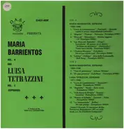 Maria Barrientos / Luisa Tetrazzini - Maria Barrientos Vol. 4/ Luisa Tetrazzini Vol. 2