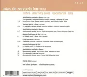 CD - María Bayo / Les Talens Lyriques / Christophe Rousset - Arias de Zarzuela Barroca