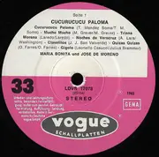LP - María Bonita und José De Moreno - Cucurrucucu Paloma