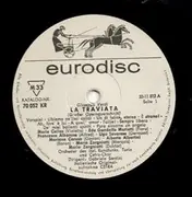 LP - Maria Callas , Ugo Savarese , Francesco Albanese , Giuseppe Verdi - La Traviata (Großer Opernquerschnitt)