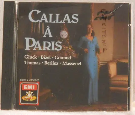 Maria Callas , Christoph Willibald Gluck , Georges Bizet , Charles Gounod , Ambroise Thomas , Hecto - Callas à Paris