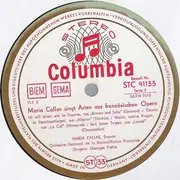 LP - Bizet, Gluck, Saint-Saëns, a.o - Maria Callas Singt Arien Aus Französischen Opern - Mono
