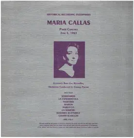 Maria Callas - Paris Concert June 5, 1963