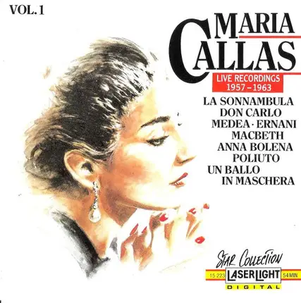 Maria Callas - Vol.1 - Live Recordings 1957-1963
