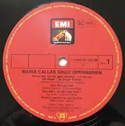 LP - Maria Callas - Maria Callas Singt Opernarien