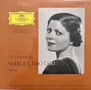10'' - Maria Cebotari - Zur Erinnerung an Maria Cebotari