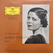 Maria Cebotari - Zur Erinnerung an Maria Cebotari