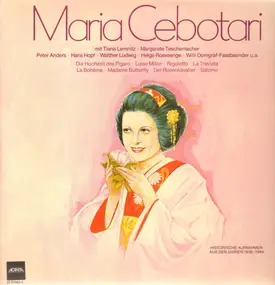 maria cebotari - Historische Aufnahmen aus den Jahren 1938-1944