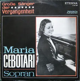 maria cebotari - Maria Cebotari, Sopran