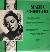 LP - Maria Cebotari - Soprano,, Mozart, Puccini, Strauss