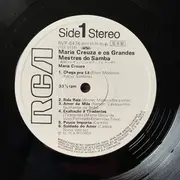 LP - Maria Creuza - Maria Creuza E Os Grandes Mestres Do Samba - Insert